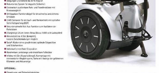 Genny Segway Zum Sitzen Club Mobil